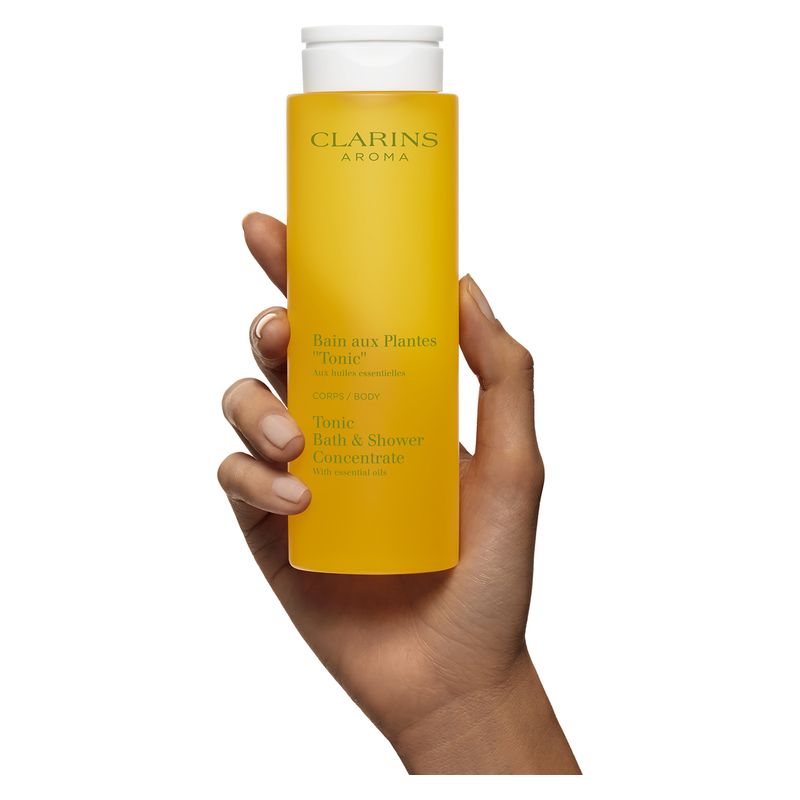 Clarins Bain Aux Plantes Tonic Aux Huiles Essentielles 200ml Tester