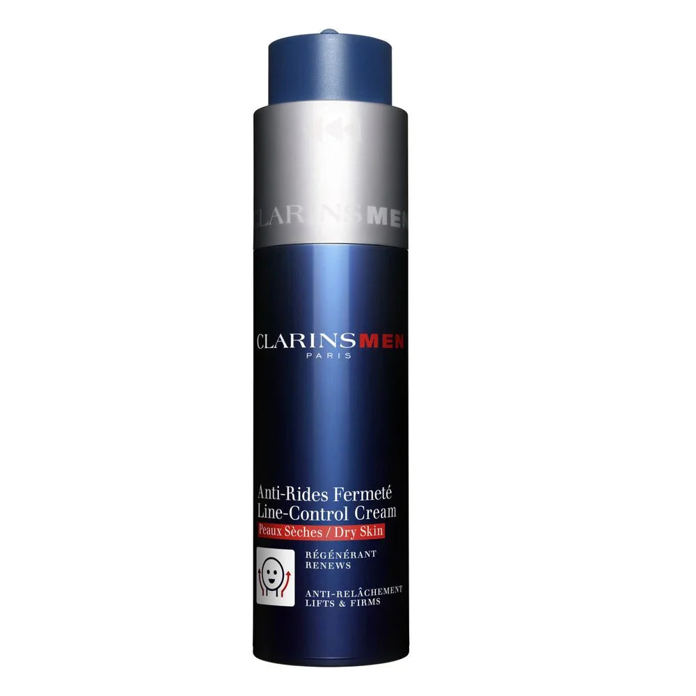 Clarins men Line Control Cream Dry Skin Retail 50ml Tester