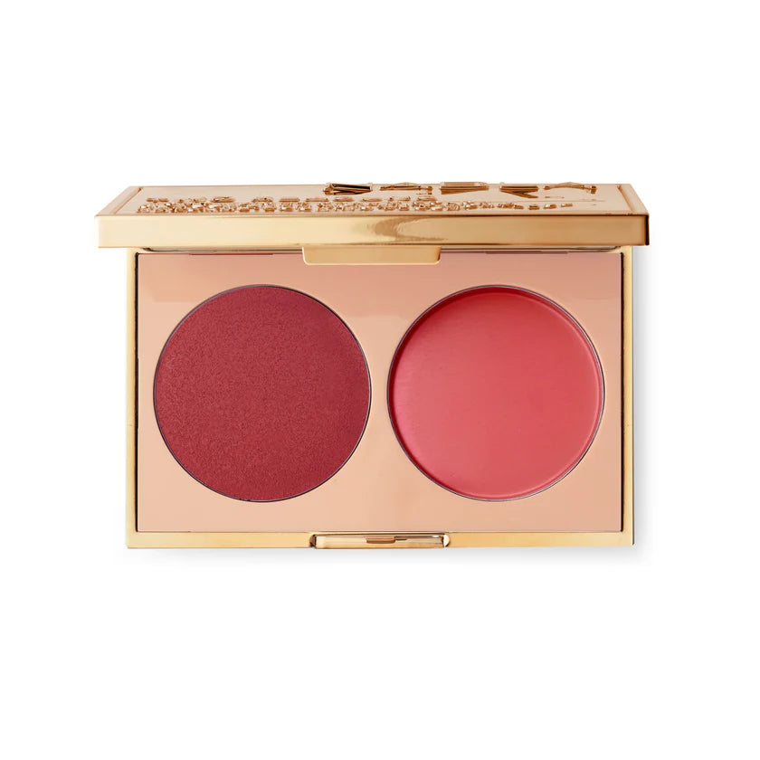 Nabla Two Reasons Cream Color & Glassy Balm duo for cheeks and lips Touch My Soul