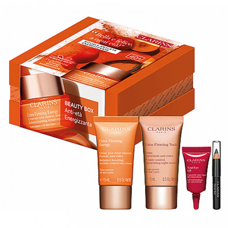 SET CLARINS EXTRA FIRMING ENERGY ANTI ETA ENE5RGIZZANTE 40+ 4PZ TESTER