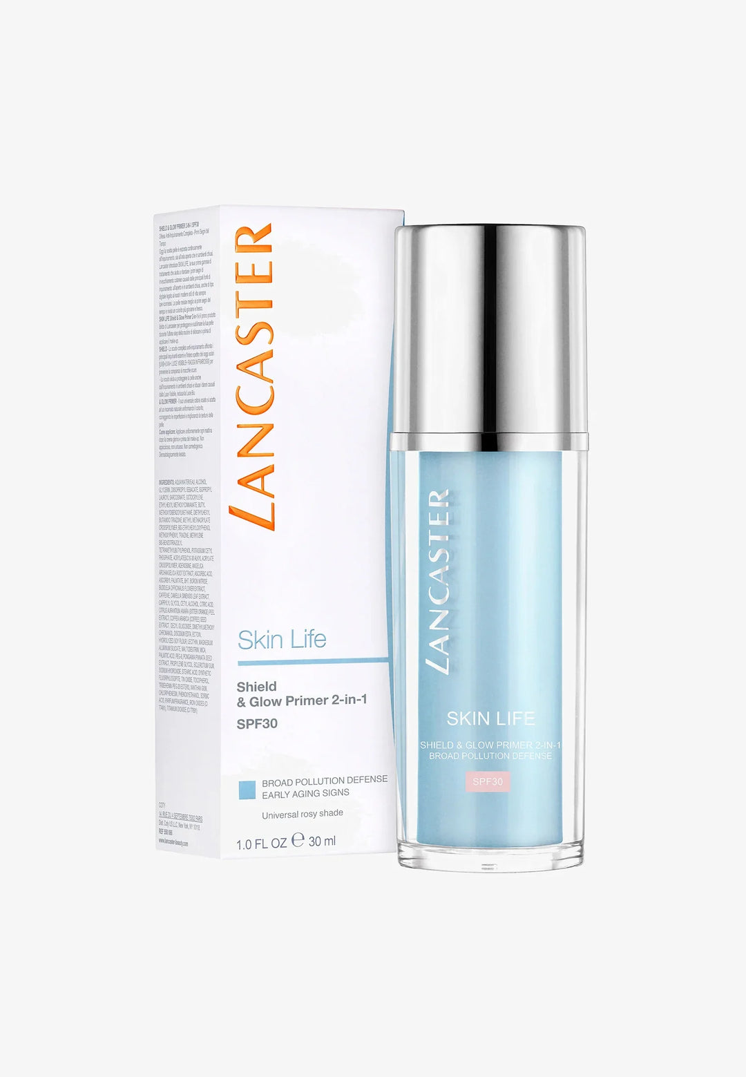Lancaster Skin Life Shield & Glow Primer 2-in-1 SPF 30 30ml Tester