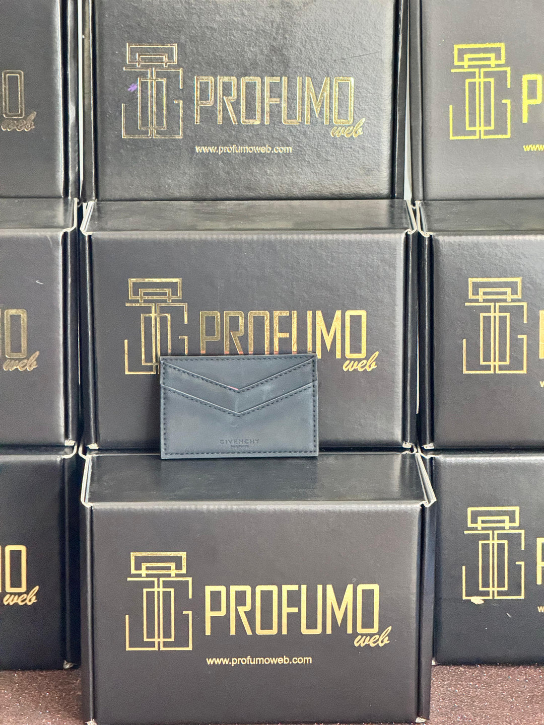 PORTACARTE GIVENCHY NERO TESTER