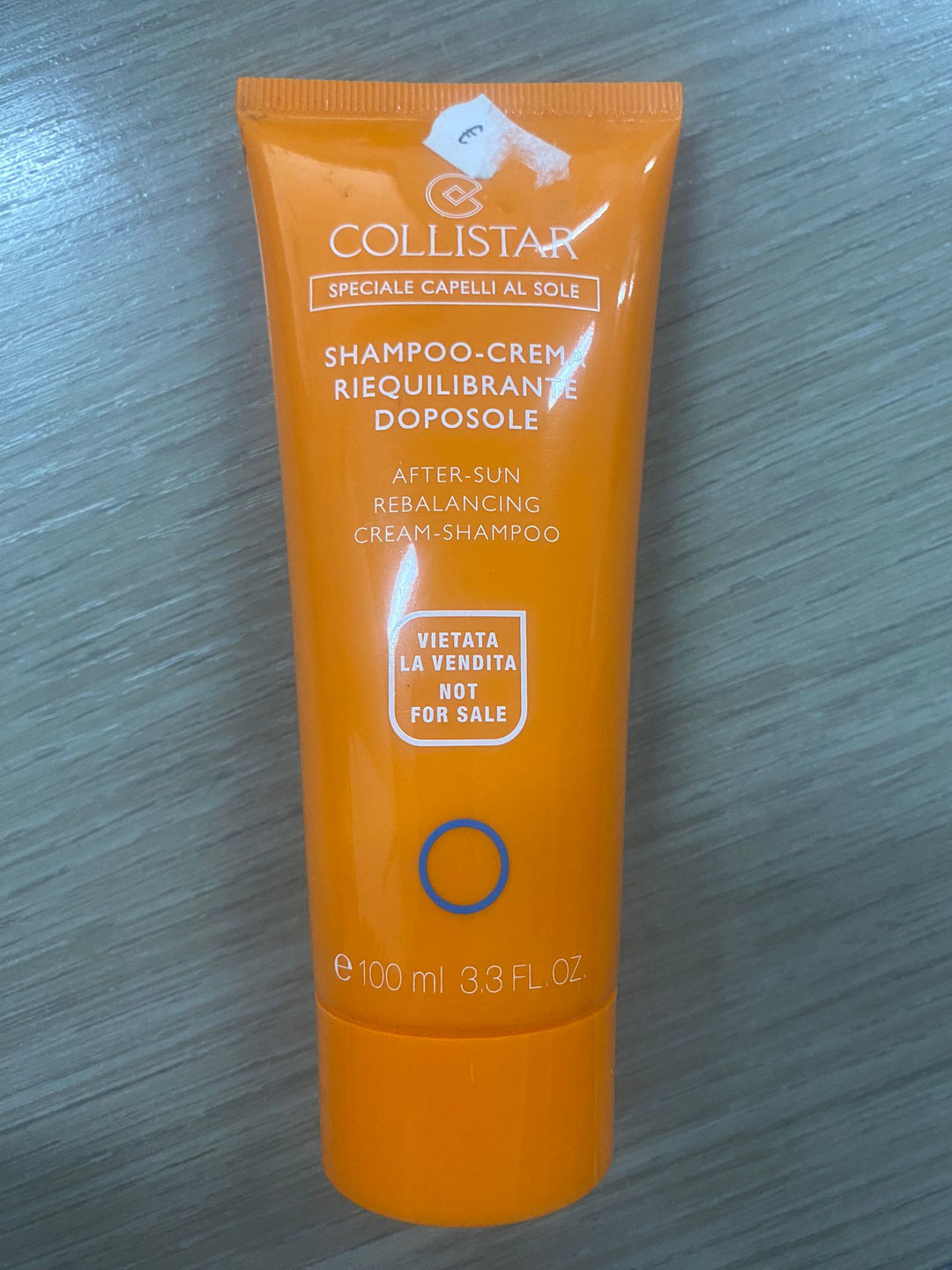 COLLISTAR SHAMPOO-CREMA RIEQUILIBRANTE DOPOSOLE 100ML TESTER