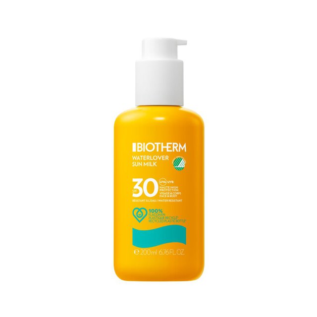 Biotherm WATERLOVER LATTE SOLARE SPF30 200ml Tester