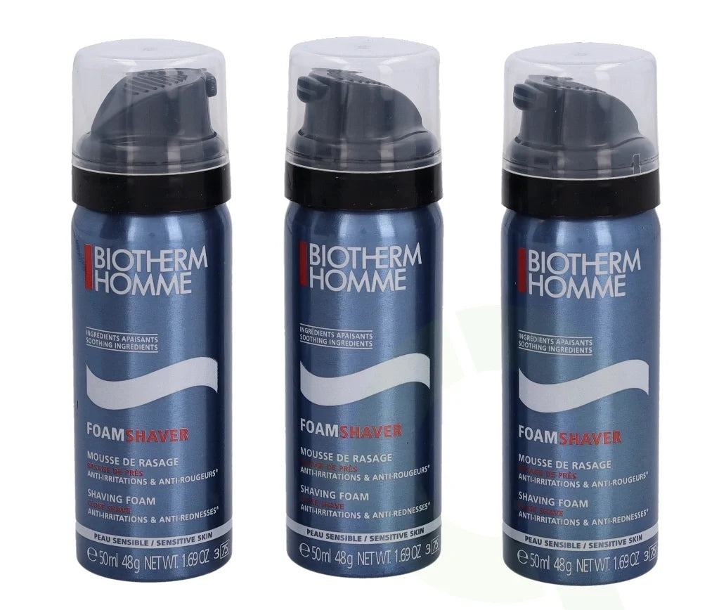 Biotherm Travel Trio 150 ml 3x50ml Sensative Skin Shaving Foam