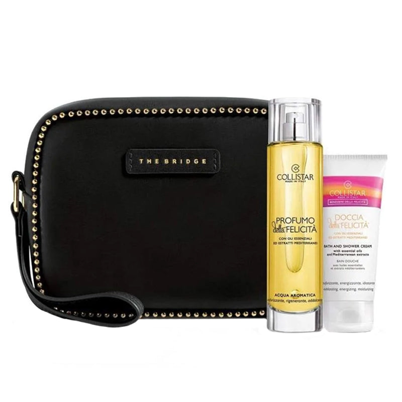 COLLISTAR COFANETTO 3 PEZZI PROFUMO BOGNASCHIUMA POCHETTE