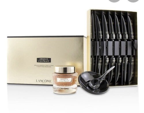 Lancome Absolue L’Extrait Ultimate Rose Serum Mask New In Box 30ml +14 monodose x 8ml - Profumo Web