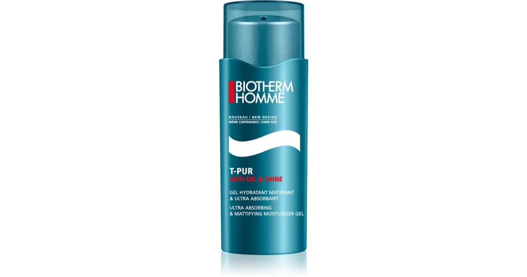 Biotherm Homme T Pur Anti Oil E Shine Gel Viso 100ml