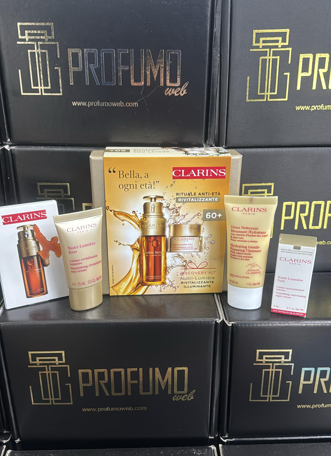 SET CLARINS ANTI ETA RIVITALIZZANTE 60+ 4PZ TESTER