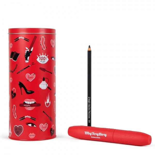 DIEGO DALLA PALMA CONFEZIONE REGALO MY EYES KIT MYTOYBOY MASCARA MATITA OCCHI NERA 01