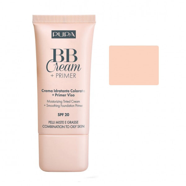 Pupa BB Cream + Primer Pelli Miste e Grasse Tester