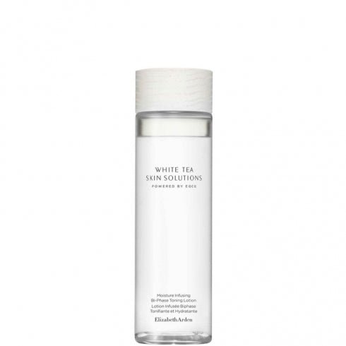 ELIZABETH ARDEN WHITE TEA SKIN SOLUTIONS MOISTURE INFUSING BI-PHASE TONING LOTION 200ml tester - Profumo Web