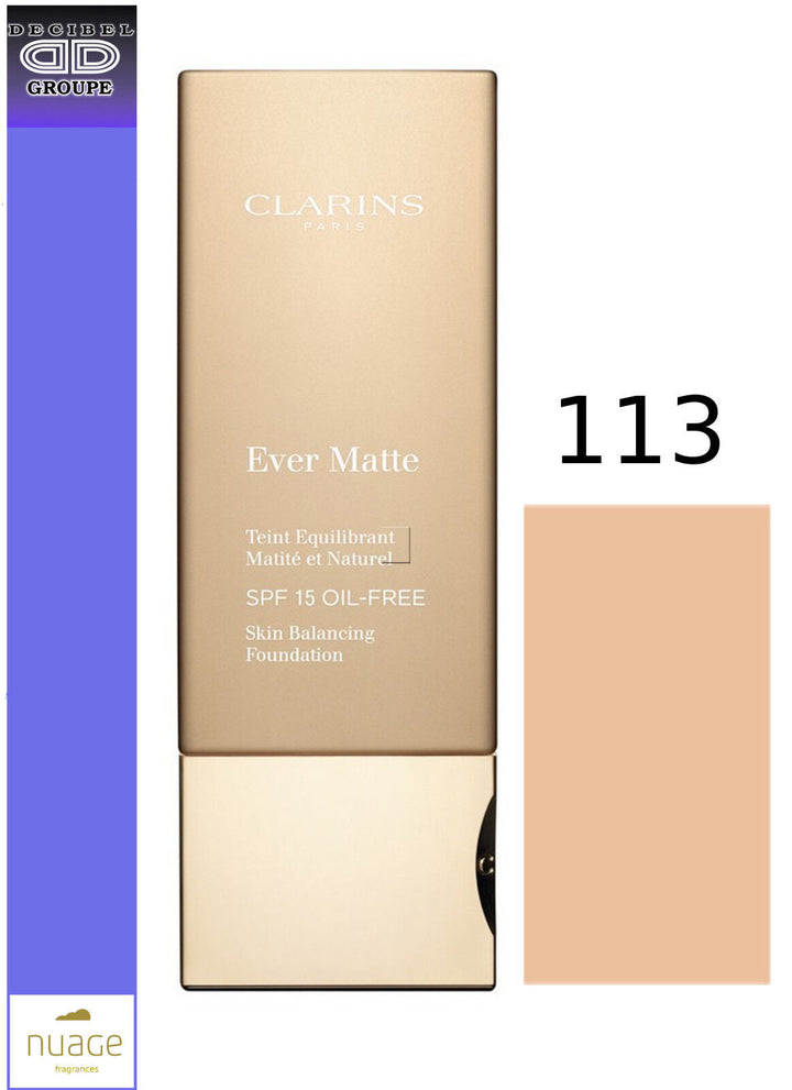 CLARINS TEINT EVER MATTE SPF 15 30ML TESTER
