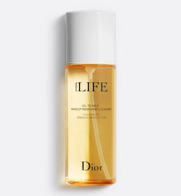 DIOR HYDRA LIFE OIL TO MILK MAKEUP REMOVING CLEANSER 200ML TESTER - Profumo Web