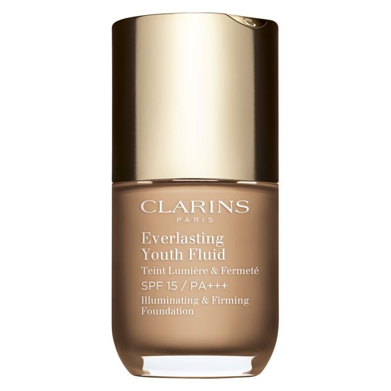 Fondotinta Clarins Everlasting Youth Fluid Teint Lumiere SPF15/PA+++ 110N 30 ml Tester - Profumo Web