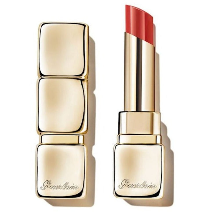 Rossetto Guerlain Kiss Kiss Shine Bloom Tester con tappo di plastica