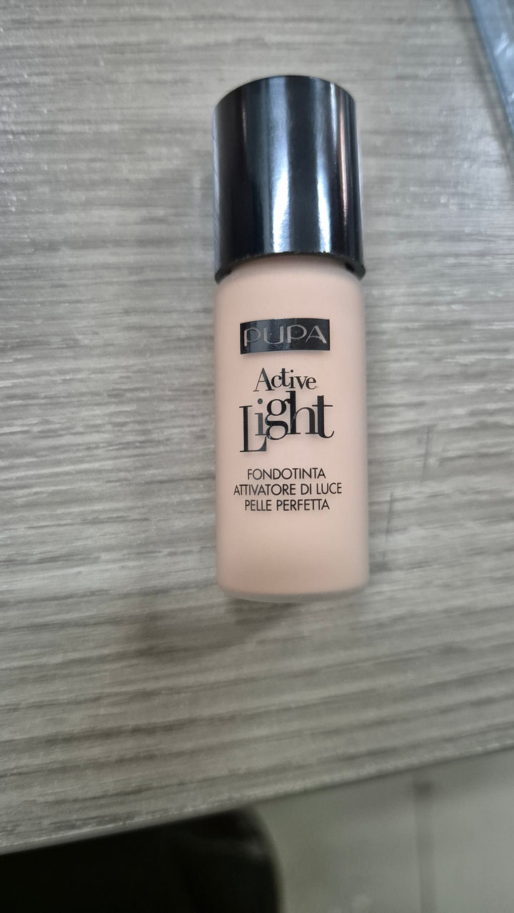 Mini Size Pupa Active Light Fondotinta Attivatore di Luce Tester
