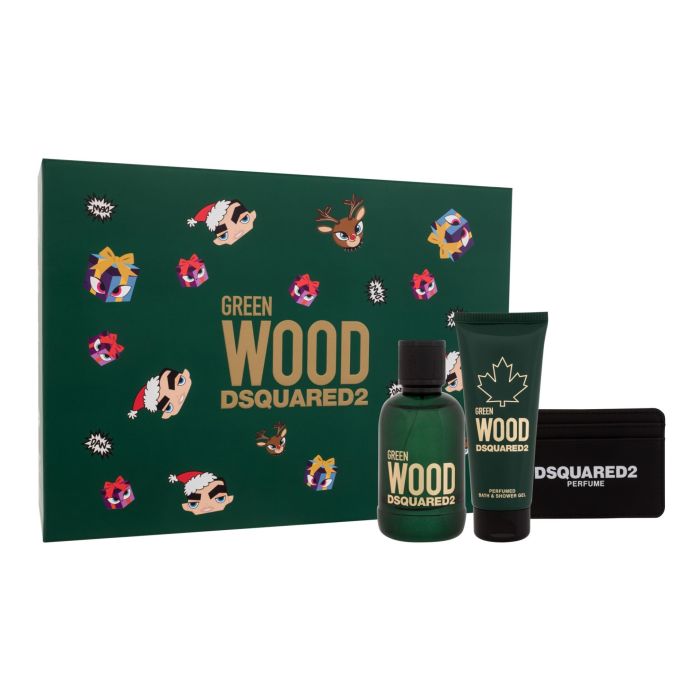 Confezione Regalo Uomo Green Wood Dsquared2 - Profumo Web