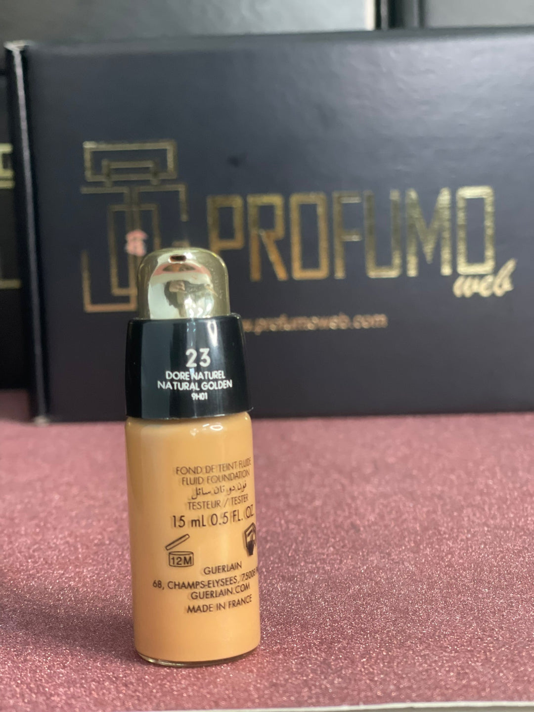 Fondotinta Guerlain PARURE GOLD 15 ml Tester - Profumo Web