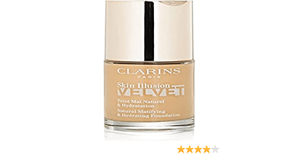 fondotinta clarins skin illusion velvet scontato profumoweb