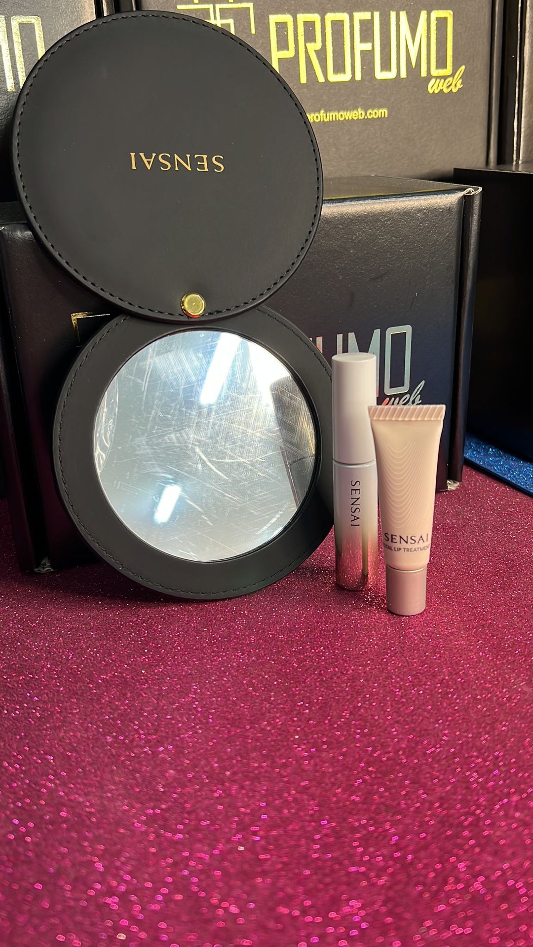 Kit Sensai con specchio Tester 3pz - Profumo Web