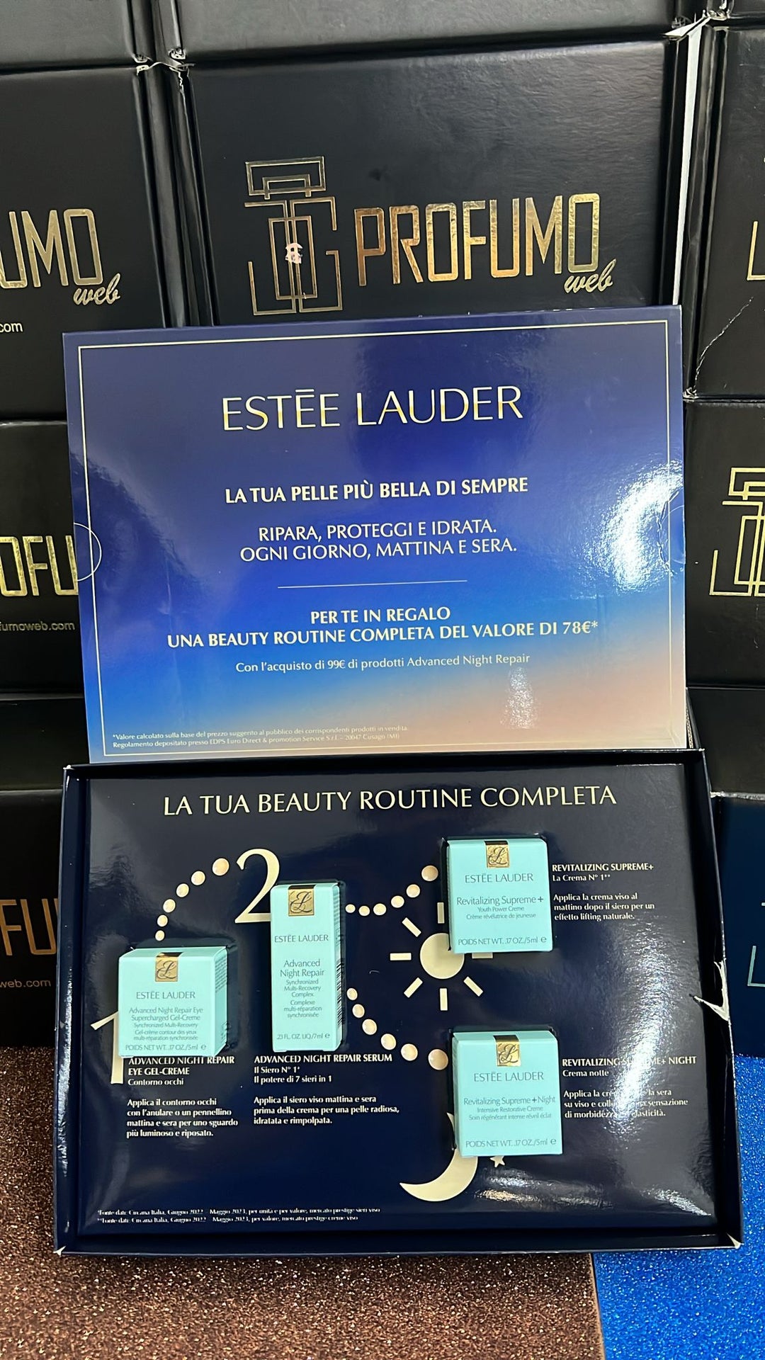 KIT ESTEE LAUDER BEAUY ROUTINE 4PZ - Profumo Web