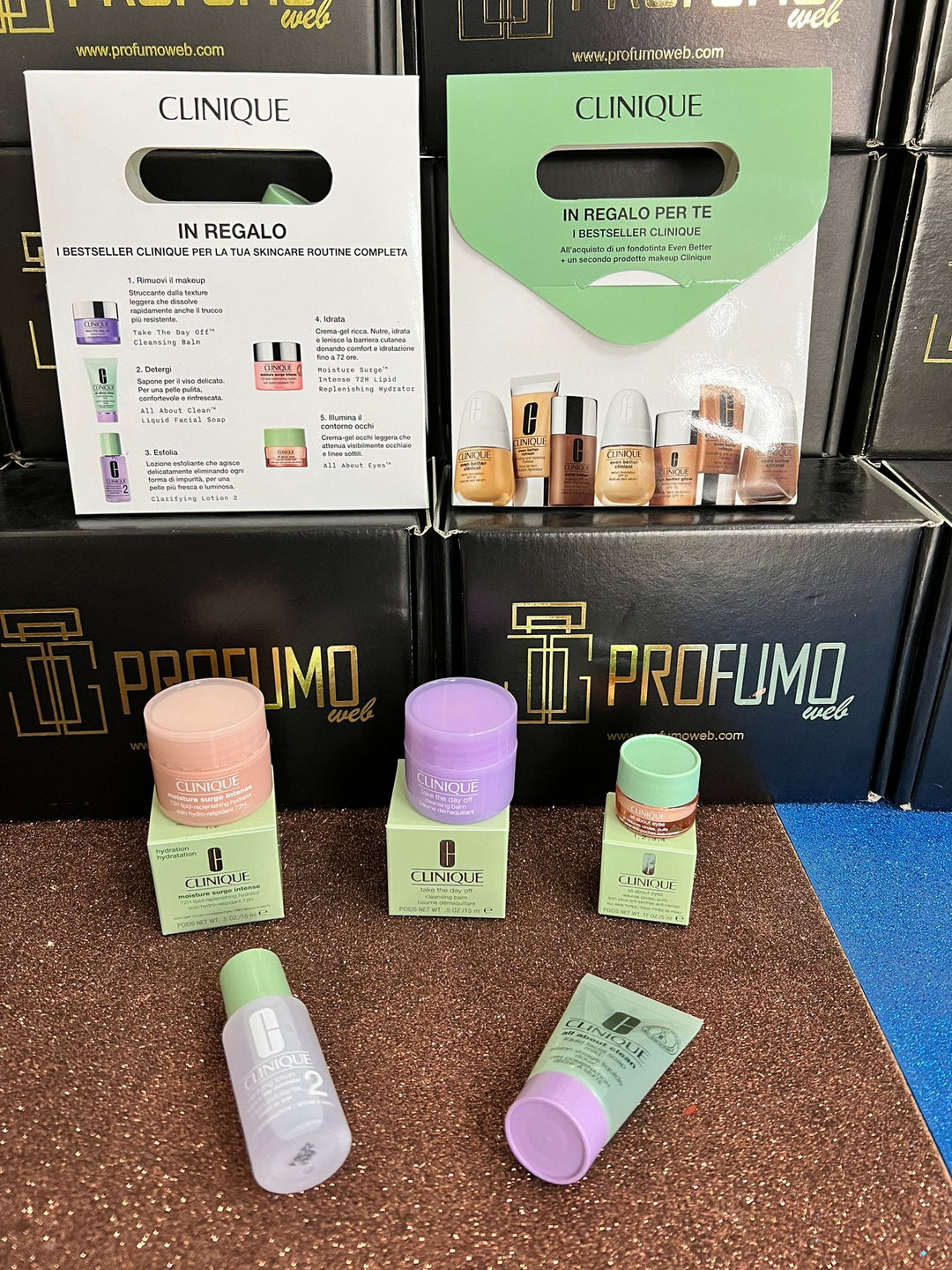 CLINIQUE SET REGALO SCONTATO PROFUMOWEB