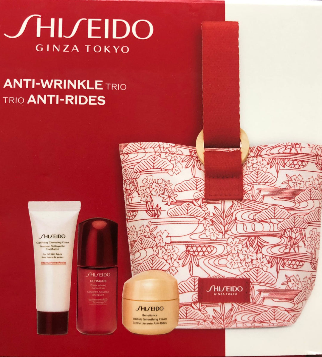 Kit Shiseido Trio + Trousse - Profumo Web