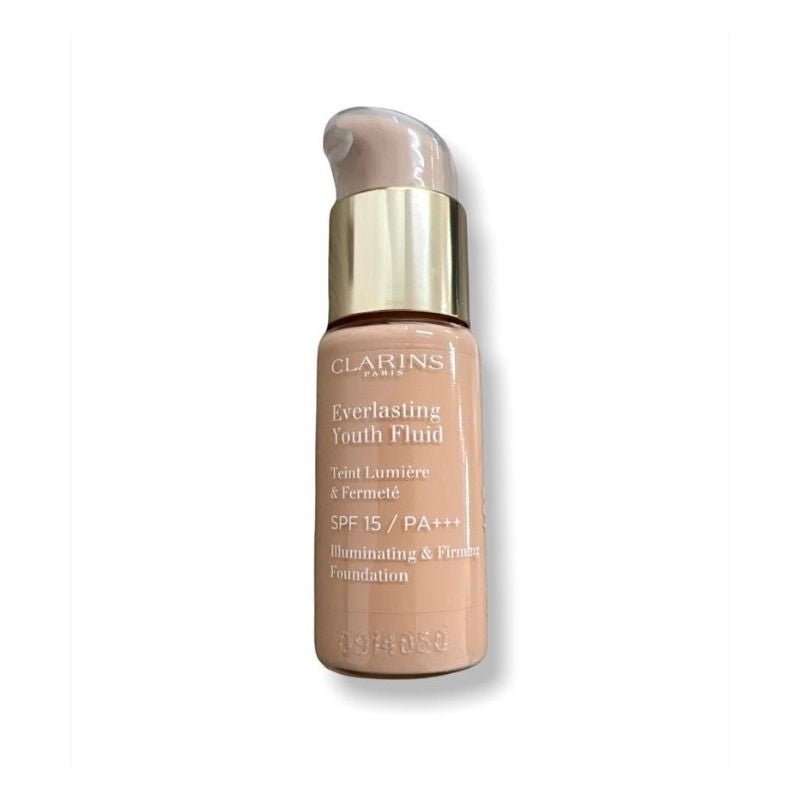 Mini Size Fondotinta Clarins Everlasting Youth Fluid SPF15/PA+++ Tester 15ml - Profumo Web