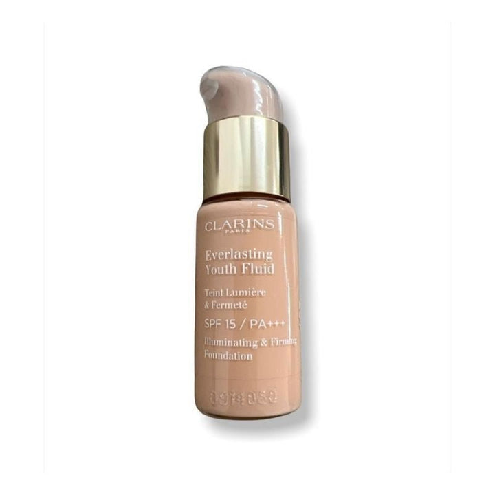 Mini Size Fondotinta Clarins Everlasting Youth Fluid SPF15/PA+++ Tester 15ml - Profumo Web