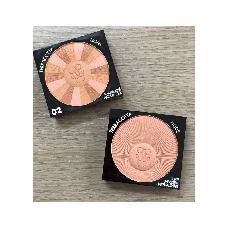 Guerlain Terracotta Naturel Nude Universal-Bonne Mine Light 02 Natural Cool Tester Ricarica 2pcs - Profumo Web
