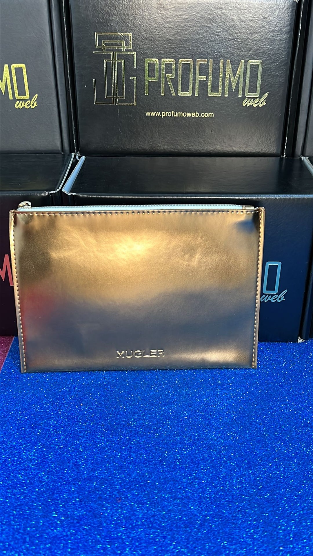 Pochette Mugler Dorata - Profumo Web