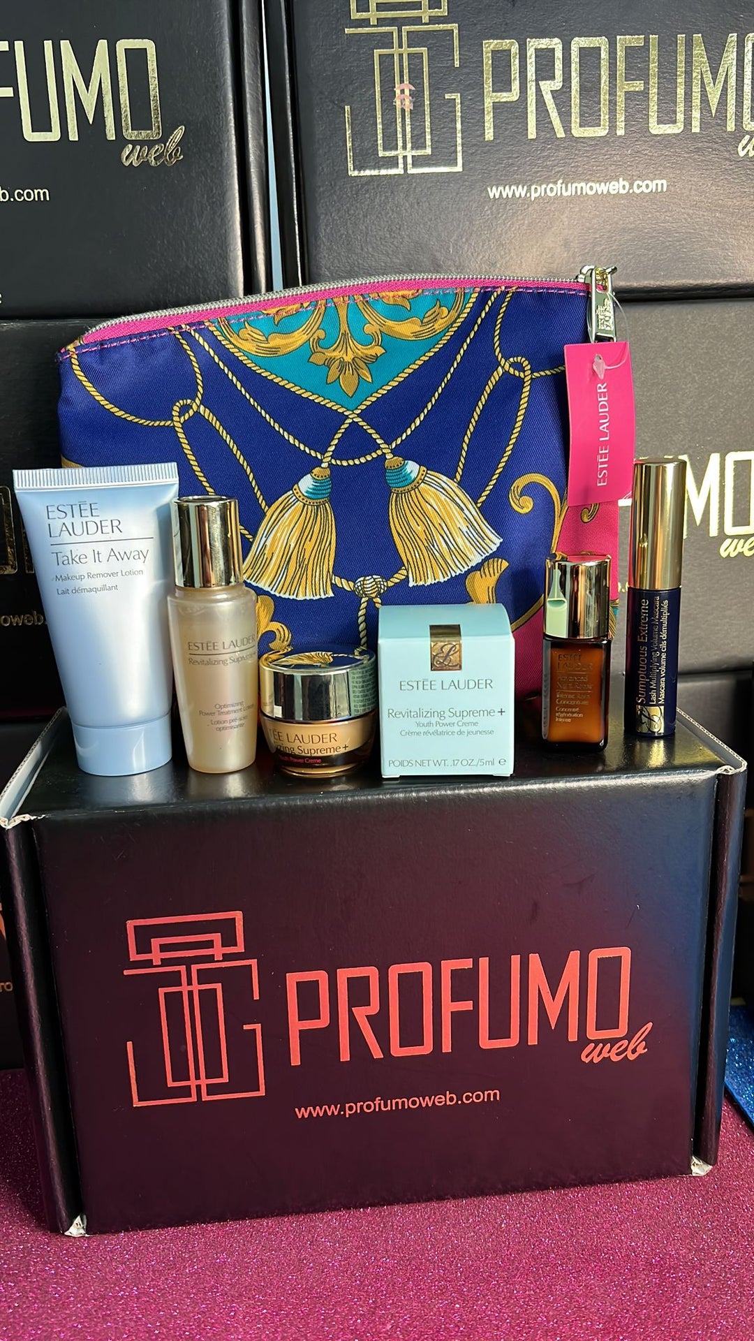 Pochette Estee Lauder 6pz Tester - Profumo Web