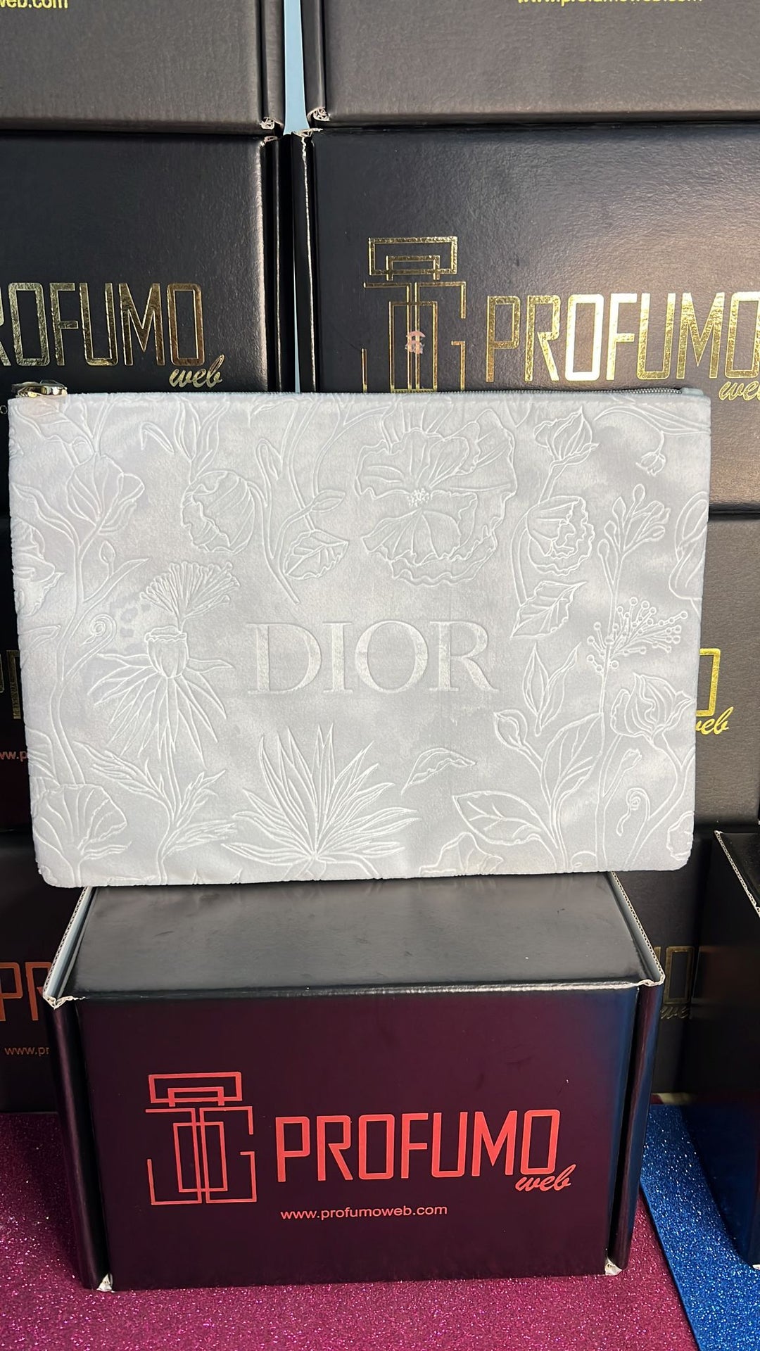Pochette Dior Velluto Bianca tester - Profumo Web
