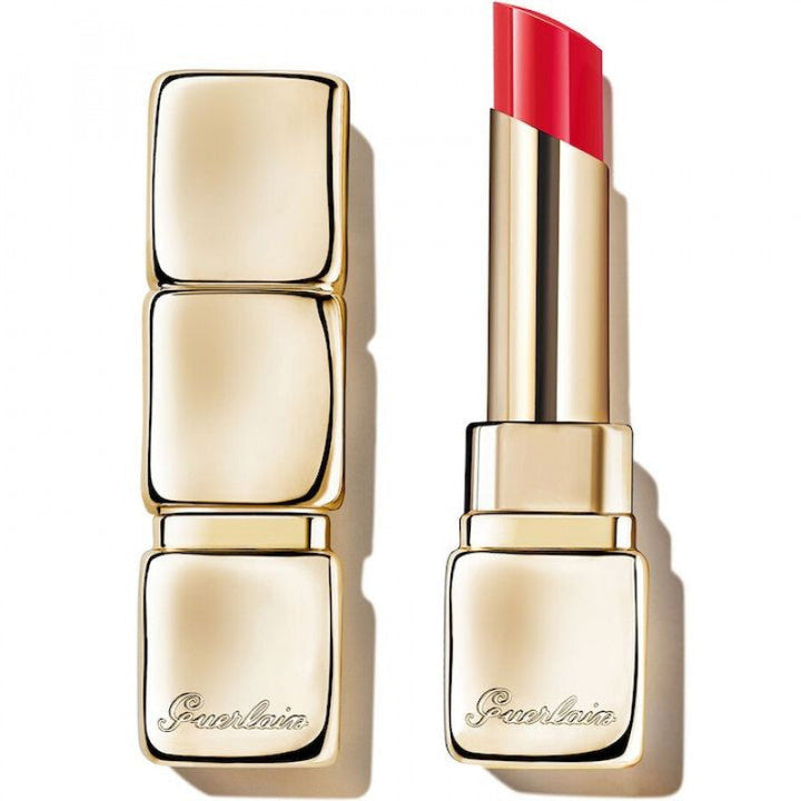Rossetto Guerlain Kiss Kiss Shine Bloom Tester con tappo di plastica