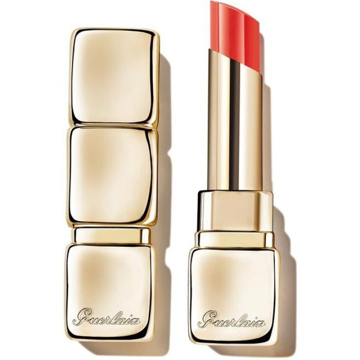 Rossetto Guerlain Kiss Kiss Shine Bloom Tester con tappo di plastica
