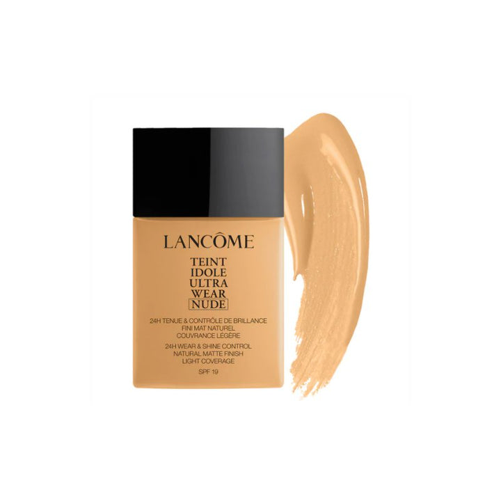 Lancôme Teint Idole Ultra Wear Nude Fondotinta Finish Mat Naturale Tenuta 24H SPF19 - Profumo Web