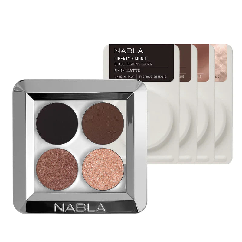 NABLA LIBERTY X QUAD KIT Occhi PALETTE OCCHI, OMBRETTO COMPATTO - Profumo Web