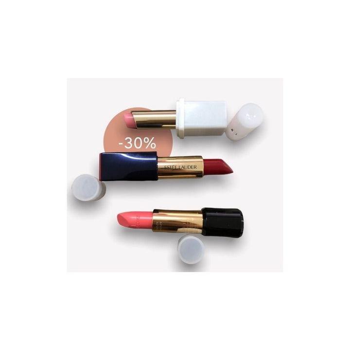 Kit 3 Pcs Labbra Lancome-Guerlain-Estee Lauder + Sacchetto - Profumo Web