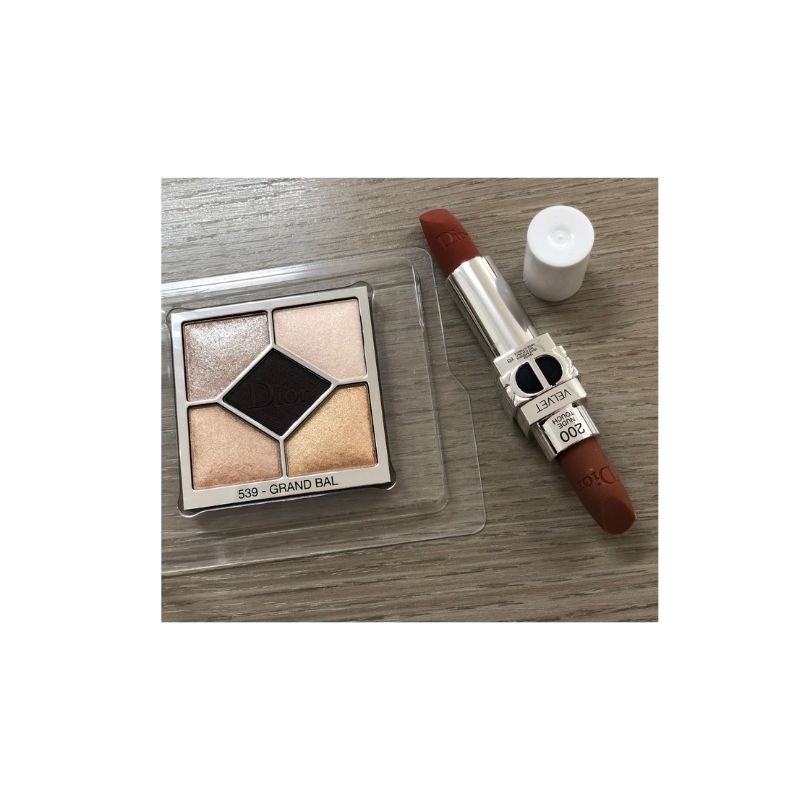 Kit Dior Rossetto 200 nude touch Velvet +Palette 539 grand bal ricarica\tester - Profumo Web